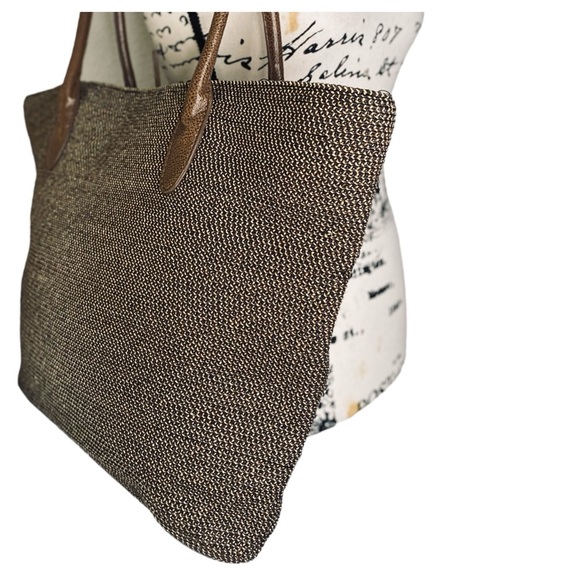 TALBOTS BOHO Style Braided Twine Tote Shoulder Bag - Picture 13 of 15